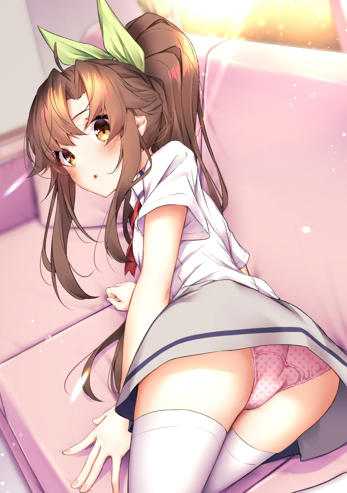 Sahara Gensei Sex And Dungeon Natsuno Hiyori Ass Pantsu Seifuku Skirt